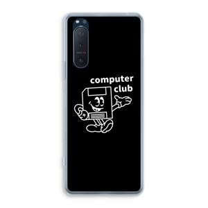 CaseCompany Floppyhead: Sony Xperia 5 II Transparant Hoesje