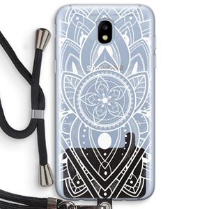 CaseCompany It's Complicated: Samsung Galaxy J5 (2017) Transparant Hoesje met koord