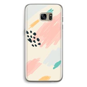 CaseCompany Sunday Chillings: Samsung Galaxy S7 Edge Transparant Hoesje