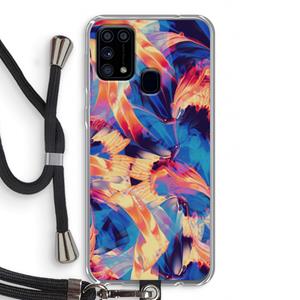 CaseCompany Tuesday Night: Samsung Galaxy M31 Transparant Hoesje met koord