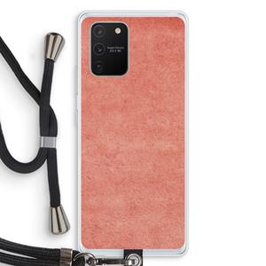 CaseCompany Marrakech Walls: Samsung Galaxy S10 Lite Transparant Hoesje met koord