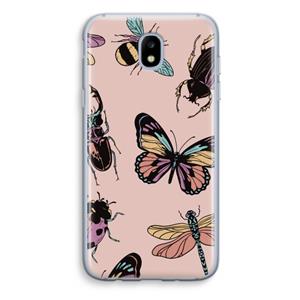 CaseCompany Tiny Bugs: Samsung Galaxy J5 (2017) Transparant Hoesje