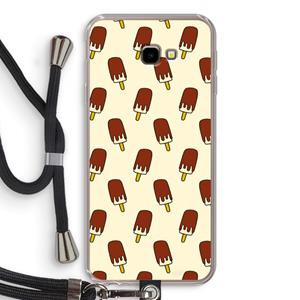 CaseCompany Yummy: Samsung Galaxy J4 Plus Transparant Hoesje met koord