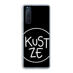 CaseCompany KUST ZE: Sony Xperia 5 II Transparant Hoesje