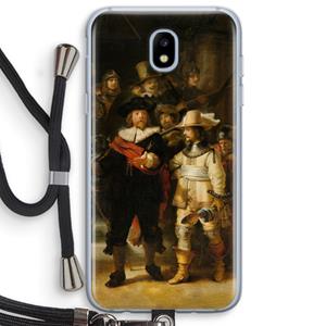 CaseCompany De Nachtwacht: Samsung Galaxy J5 (2017) Transparant Hoesje met koord