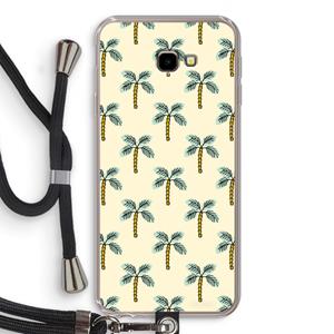 CaseCompany Paradise: Samsung Galaxy J4 Plus Transparant Hoesje met koord
