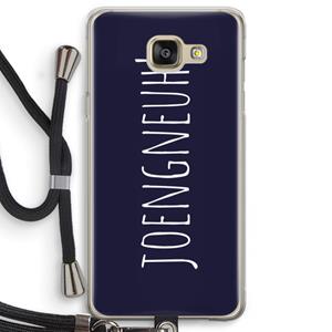 CaseCompany Joengneuh!: Samsung Galaxy A5 (2016) Transparant Hoesje met koord