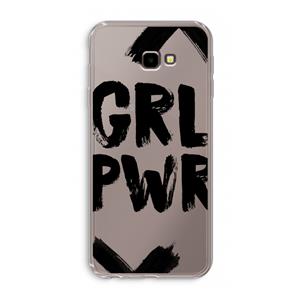 CaseCompany Girl Power #2: Samsung Galaxy J4 Plus Transparant Hoesje