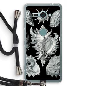 CaseCompany Haeckel Prosobranchia: Sony Xperia XZ2 Compact Transparant Hoesje met koord