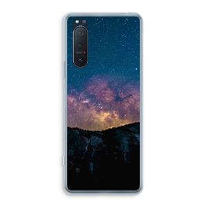 CaseCompany Travel to space: Sony Xperia 5 II Transparant Hoesje