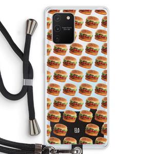 CaseCompany Giants: Samsung Galaxy S10 Lite Transparant Hoesje met koord
