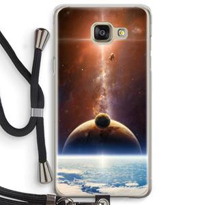 CaseCompany Omicron 2019: Samsung Galaxy A5 (2016) Transparant Hoesje met koord
