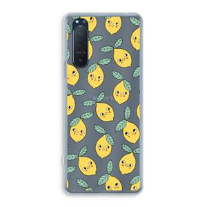 CaseCompany Citroenen: Sony Xperia 5 II Transparant Hoesje