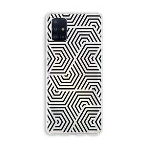 CaseCompany Magic pattern: Galaxy A51 4G Transparant Hoesje