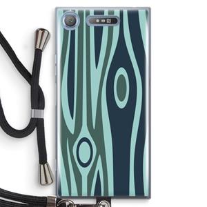 CaseCompany Bast B: Sony Xperia XZ1 Transparant Hoesje met koord