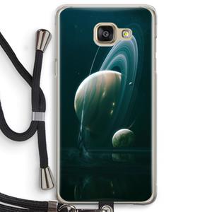 CaseCompany Mercurius: Samsung Galaxy A5 (2016) Transparant Hoesje met koord