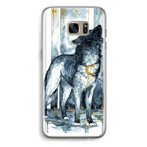 CaseCompany Bleeding Soul: Samsung Galaxy S7 Edge Transparant Hoesje