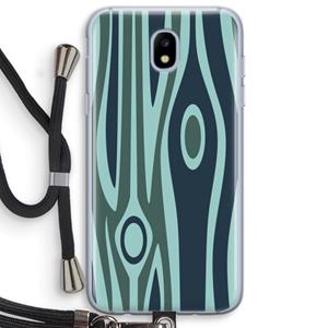 CaseCompany Bast B: Samsung Galaxy J5 (2017) Transparant Hoesje met koord