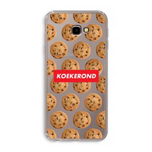 CaseCompany Koekerond: Samsung Galaxy J4 Plus Transparant Hoesje