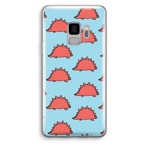 CaseCompany Dinosawrr: Samsung Galaxy S9 Transparant Hoesje