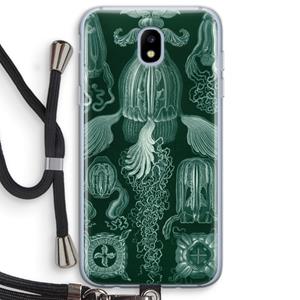 CaseCompany Haeckel Cubomedusae: Samsung Galaxy J5 (2017) Transparant Hoesje met koord