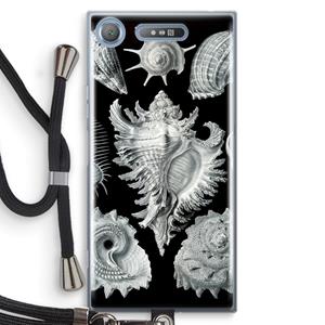CaseCompany Haeckel Prosobranchia: Sony Xperia XZ1 Transparant Hoesje met koord