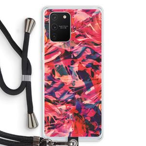 CaseCompany California: Samsung Galaxy S10 Lite Transparant Hoesje met koord