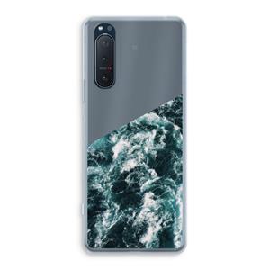 CaseCompany Zee golf: Sony Xperia 5 II Transparant Hoesje