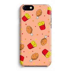 CaseCompany Chicken 'n Fries: iPhone 8 Volledig Geprint Hoesje