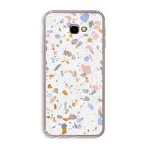 CaseCompany Terrazzo N°8: Samsung Galaxy J4 Plus Transparant Hoesje