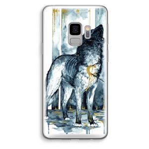 CaseCompany Bleeding Soul: Samsung Galaxy S9 Transparant Hoesje