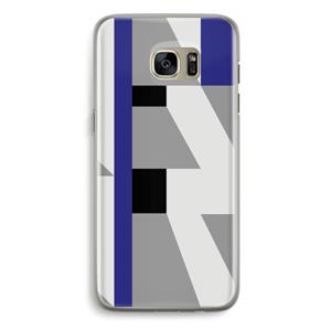 CaseCompany Gestalte 2: Samsung Galaxy S7 Edge Transparant Hoesje