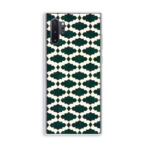 CaseCompany Moroccan tiles: Samsung Galaxy Note 10 Plus Transparant Hoesje