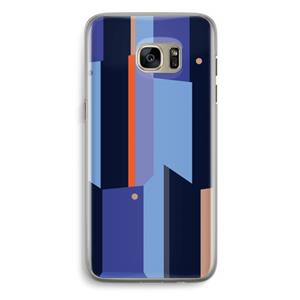 CaseCompany Gestalte 3: Samsung Galaxy S7 Edge Transparant Hoesje