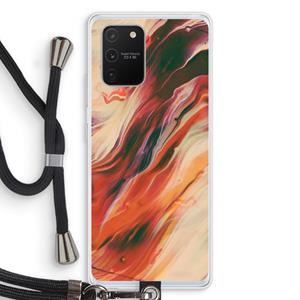 CaseCompany Forgotten Lands: Samsung Galaxy S10 Lite Transparant Hoesje met koord