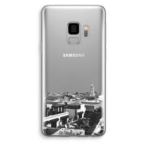 CaseCompany Marrakech Skyline : Samsung Galaxy S9 Transparant Hoesje