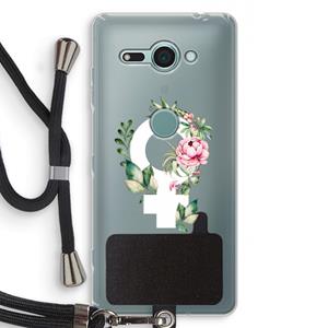 CaseCompany Venus: Sony Xperia XZ2 Compact Transparant Hoesje met koord