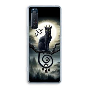 CaseCompany Moonlight Companions: Sony Xperia 5 II Transparant Hoesje