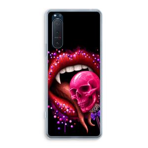 CaseCompany Dodelijk zoet: Sony Xperia 5 II Transparant Hoesje