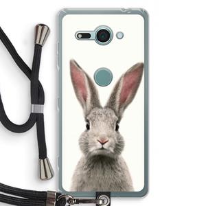 CaseCompany Daisy: Sony Xperia XZ2 Compact Transparant Hoesje met koord