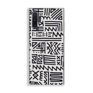 CaseCompany Marrakech print: Samsung Galaxy Note 10 Plus Transparant Hoesje