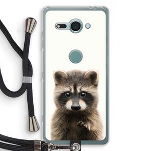 CaseCompany Rocco: Sony Xperia XZ2 Compact Transparant Hoesje met koord