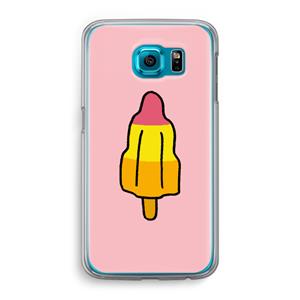 CaseCompany Raketijsje: Samsung Galaxy S6 Transparant Hoesje