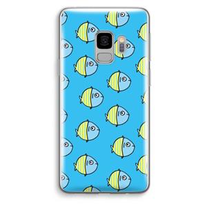CaseCompany Visjes: Samsung Galaxy S9 Transparant Hoesje