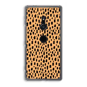 CaseCompany Panter: Sony Xperia XZ2 Transparant Hoesje