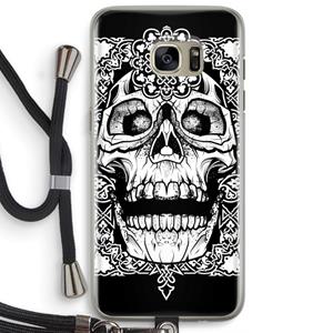 CaseCompany Seek & Destroy: Samsung Galaxy S7 Edge Transparant Hoesje met koord