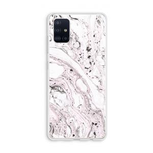 CaseCompany Mengelmoes: Galaxy A51 4G Transparant Hoesje