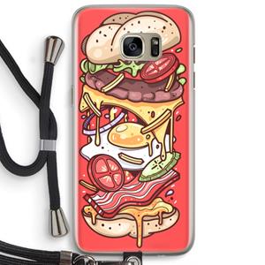 CaseCompany Diet Coke Please: Samsung Galaxy S7 Edge Transparant Hoesje met koord