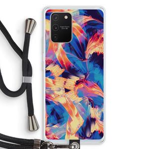 CaseCompany Tuesday Night: Samsung Galaxy S10 Lite Transparant Hoesje met koord