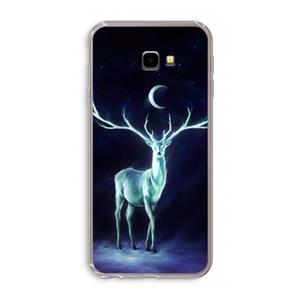 CaseCompany Nightbringer: Samsung Galaxy J4 Plus Transparant Hoesje